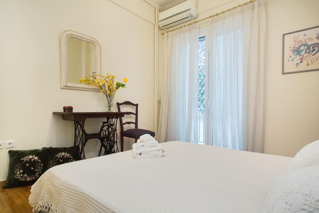Top-Rated 1-Bedroom Apartment In The Heart Of Atény Exteriér fotografie
