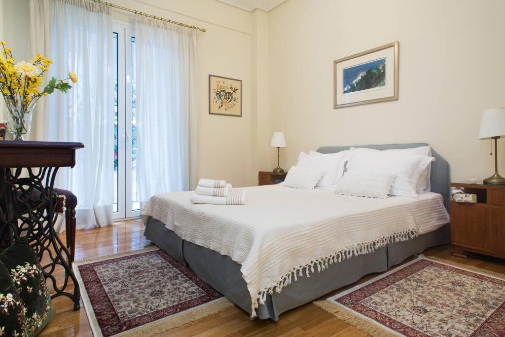 Top-Rated 1-Bedroom Apartment In The Heart Of Atény Exteriér fotografie
